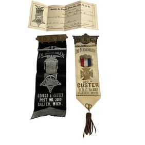 Woman's Relief Corps Ribbon Pins