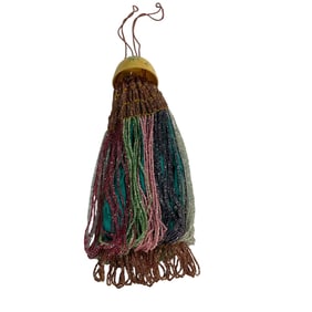 Unique Beaded Pouch Purse