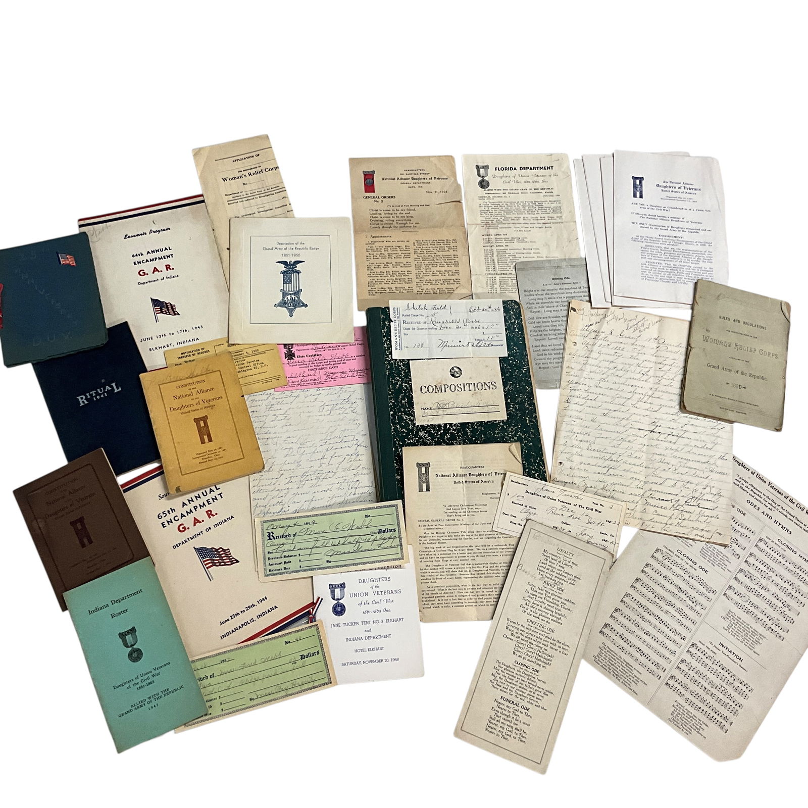 GAR and DUVCW Ephemera (1 of 6)