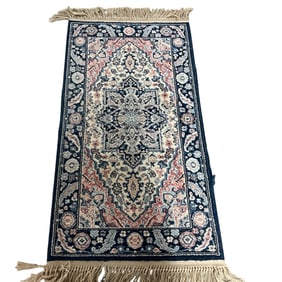 Karastan Blue Heriz  Wool Rug
