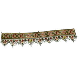 Beaded and Scalloped Valance