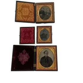 Three Mid-19th Century Cased Photographs
