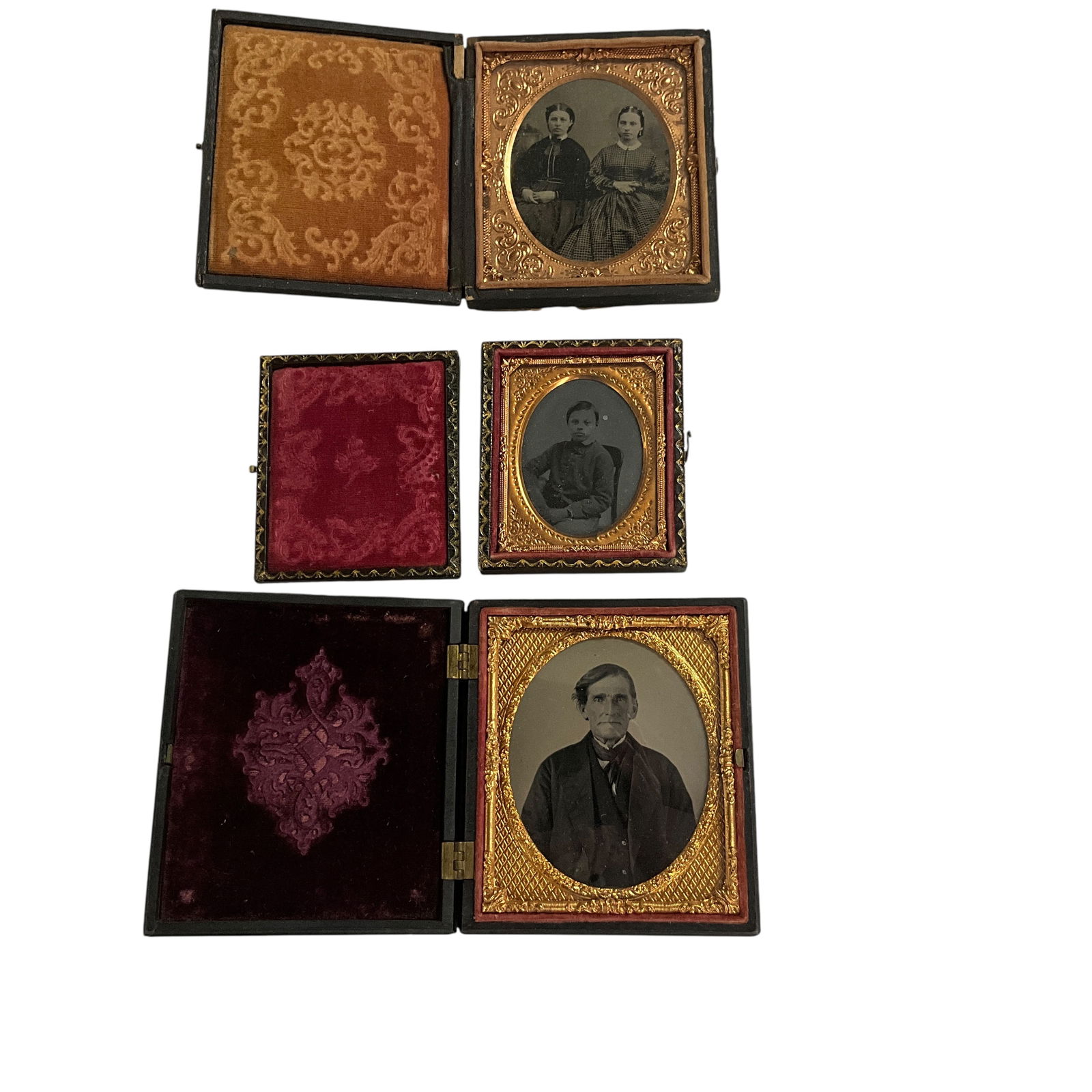 Three Mid-19th Century Cased Photographs (1 of 9)