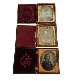 Three Mid-19th Century Cased Photographs