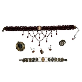 Selection of Victorian/Victorian Style  Cameo Jewelry