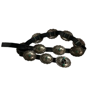 Turquoise Concho Belt