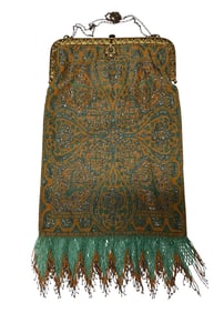 Art Nouveau Beaded Bag