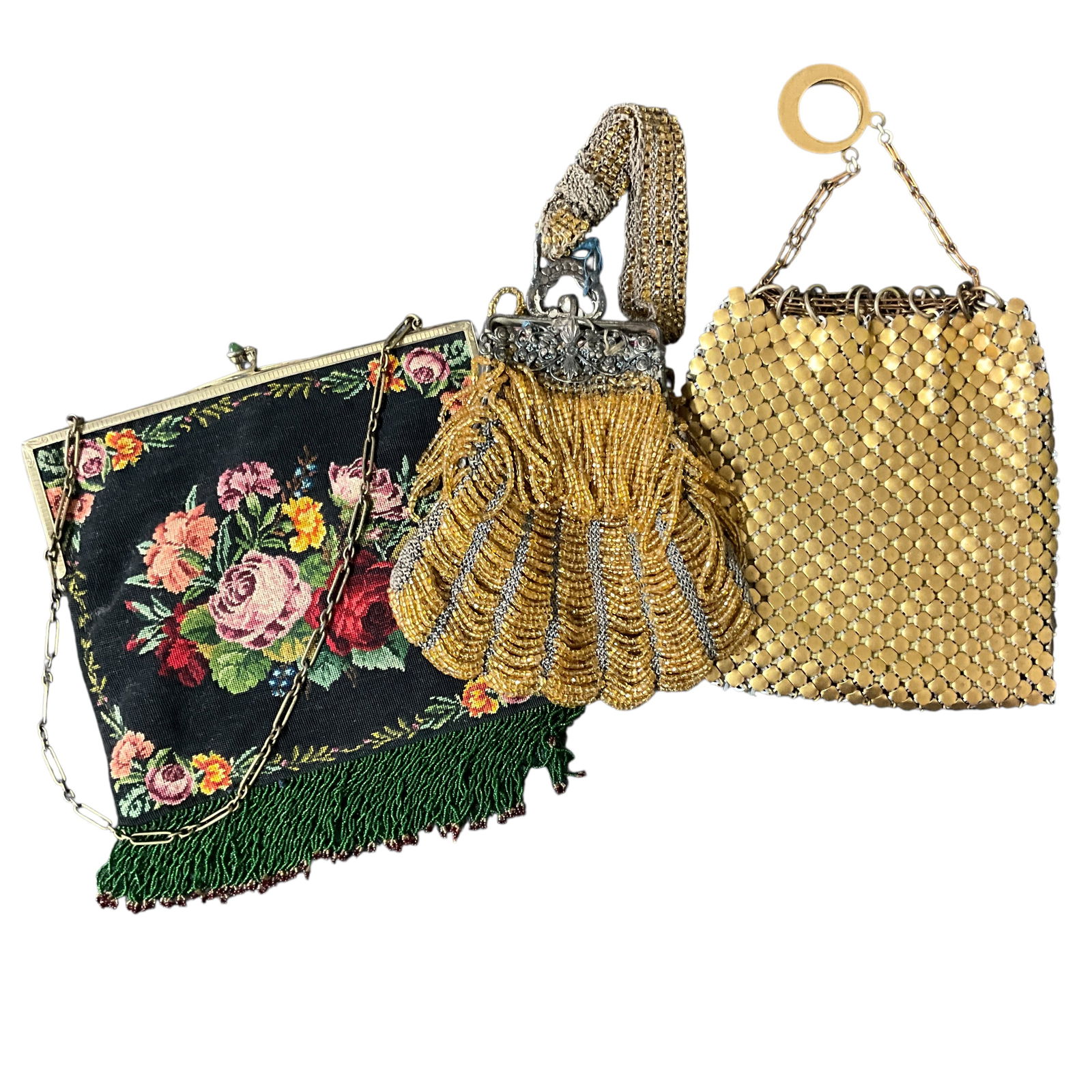 Collection of 3 Pretty Vintage Purses (1 of 7)