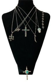 Sterling Silver with Turquoise Jewelry Bundle