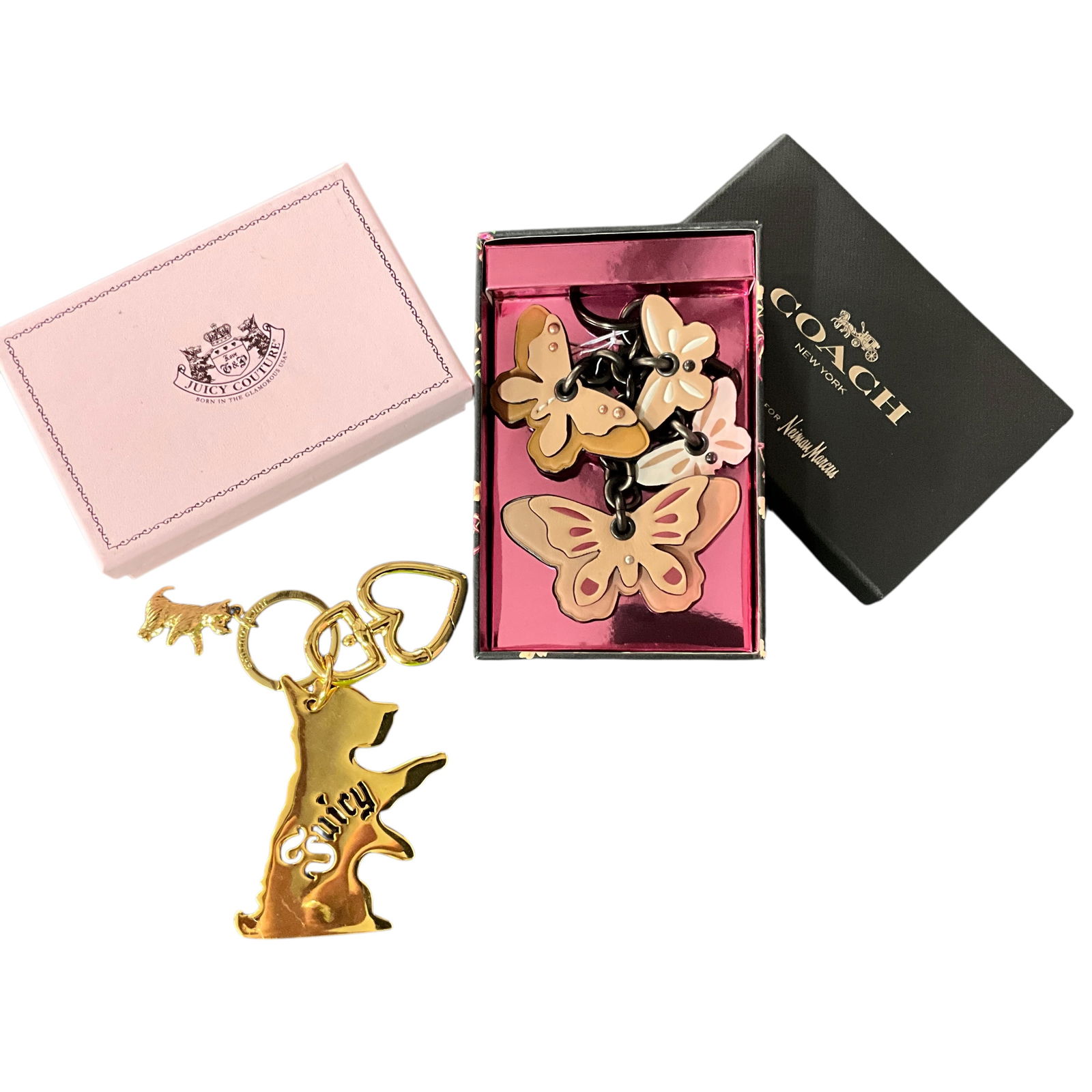 Designer Keychains/Purse Fobs-Coach/Juicy Couture (1 of 3)
