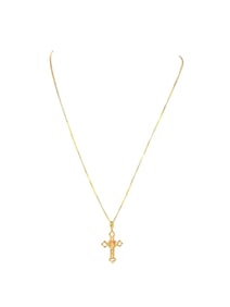 14k Crucifix & Chain
