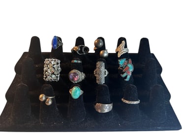 13 Vintage Rings