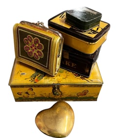 Vintage Tins & Boxes and a Surprise