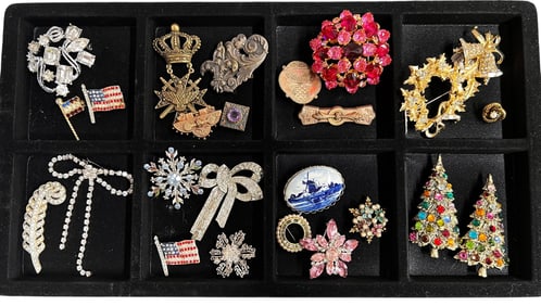 Wonderful Antique and Vintage Pin & Brooch Lot