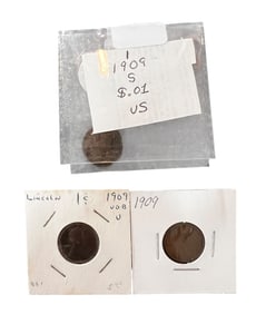 1909 Pennies