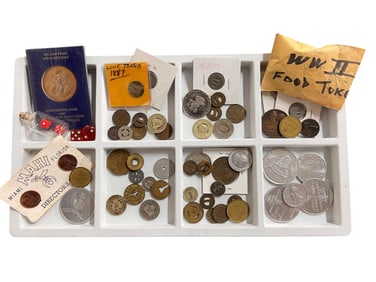 Great Collection of Vintage Tokens