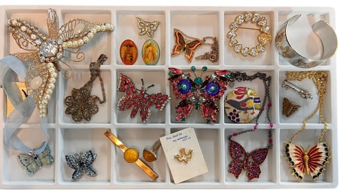 Butterflies Flutter By-Butterfly Themed Jewelry Collection