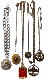 Funky 1970's Pendant Necklaces