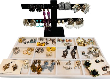 Vintage Costume Earrings