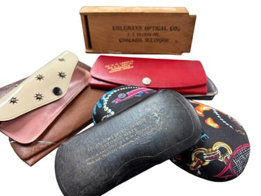 Vintage Eyeglasses Cases