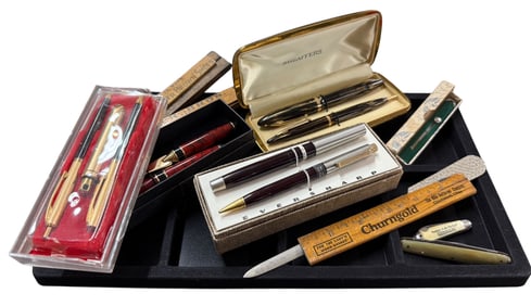 Vintage Pen Sets & Such