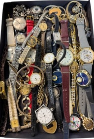 Collection of Watches and Watch Parts