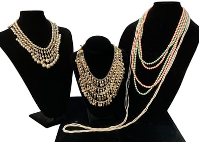 Vintage Costume Jewelry-Necklaces