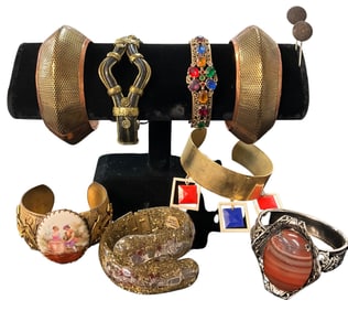 Vintage Costume Jewelry-Bracelets