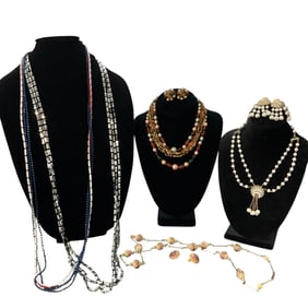 Vintage Costume Jewelry-Necklaces