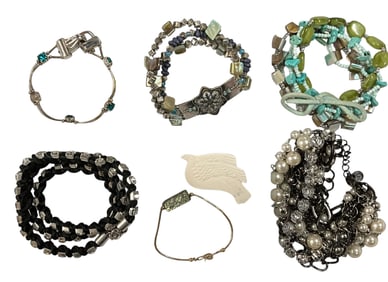 Vintage Costume Jewelry-Bracelets