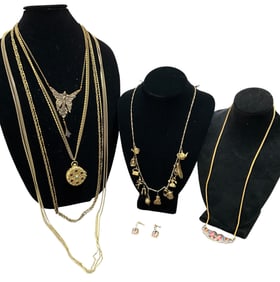 Vintage Costume Jewelry-Necklaces