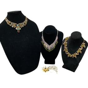 Vintage Costume Jewelry-Necklaces