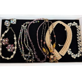 Vintage Costume Jewelry-Necklaces
