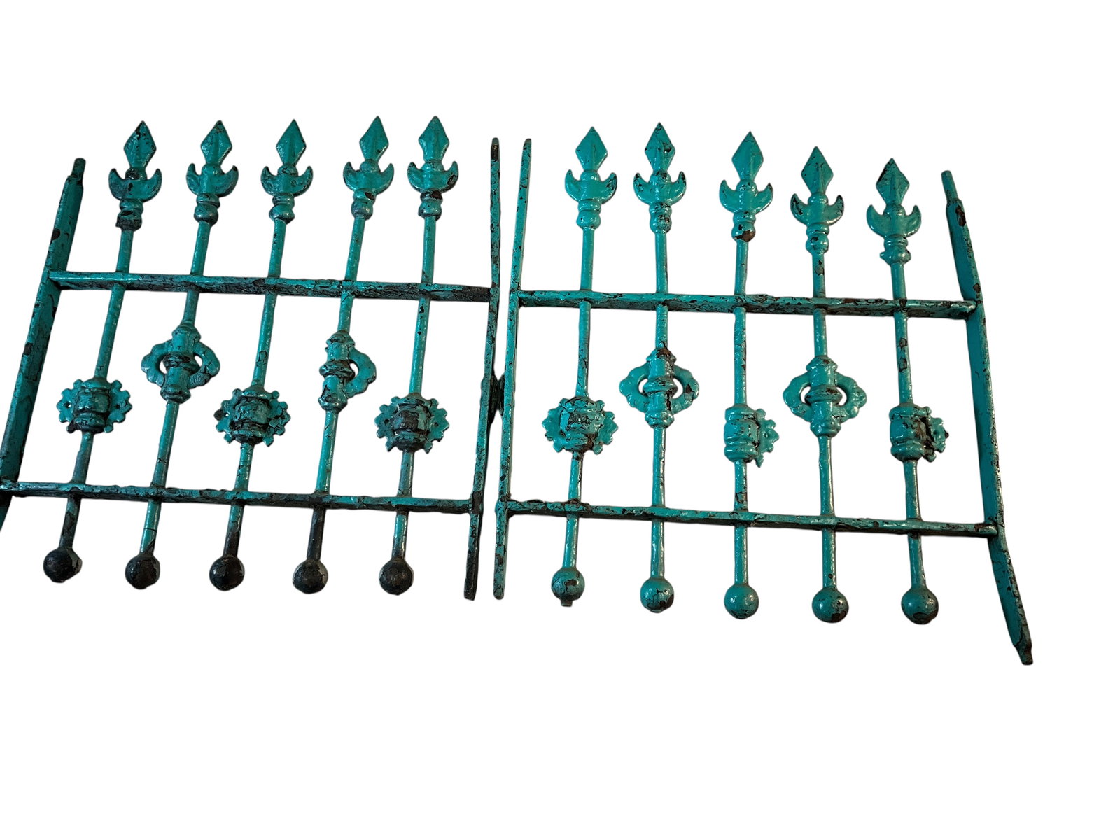 Victorian Cast Iron Fence Segments (1 of 3)