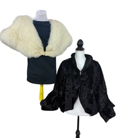Pair of Vintage Fur Outerwear