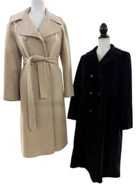 Two Vintage Ladies Overcoats