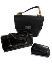 Vintage Handbags and Chanel Eyeglass Case