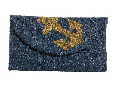 Beaded Moyna Clutch Bag