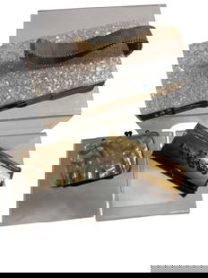 Lovely Vintage Accessories: Beautiful vintage pearl glitter lucite compact purse with a woven gold tone wristlet strap. Sweet little bag cased with large panels of Mother of Pearl. An "Original by Robert" hard gold-tone case.