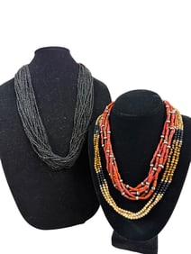 Trio of Beaded Necklaces