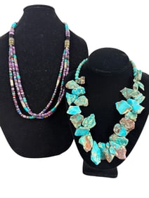 Pair of Beautiful Southwest Necklaces