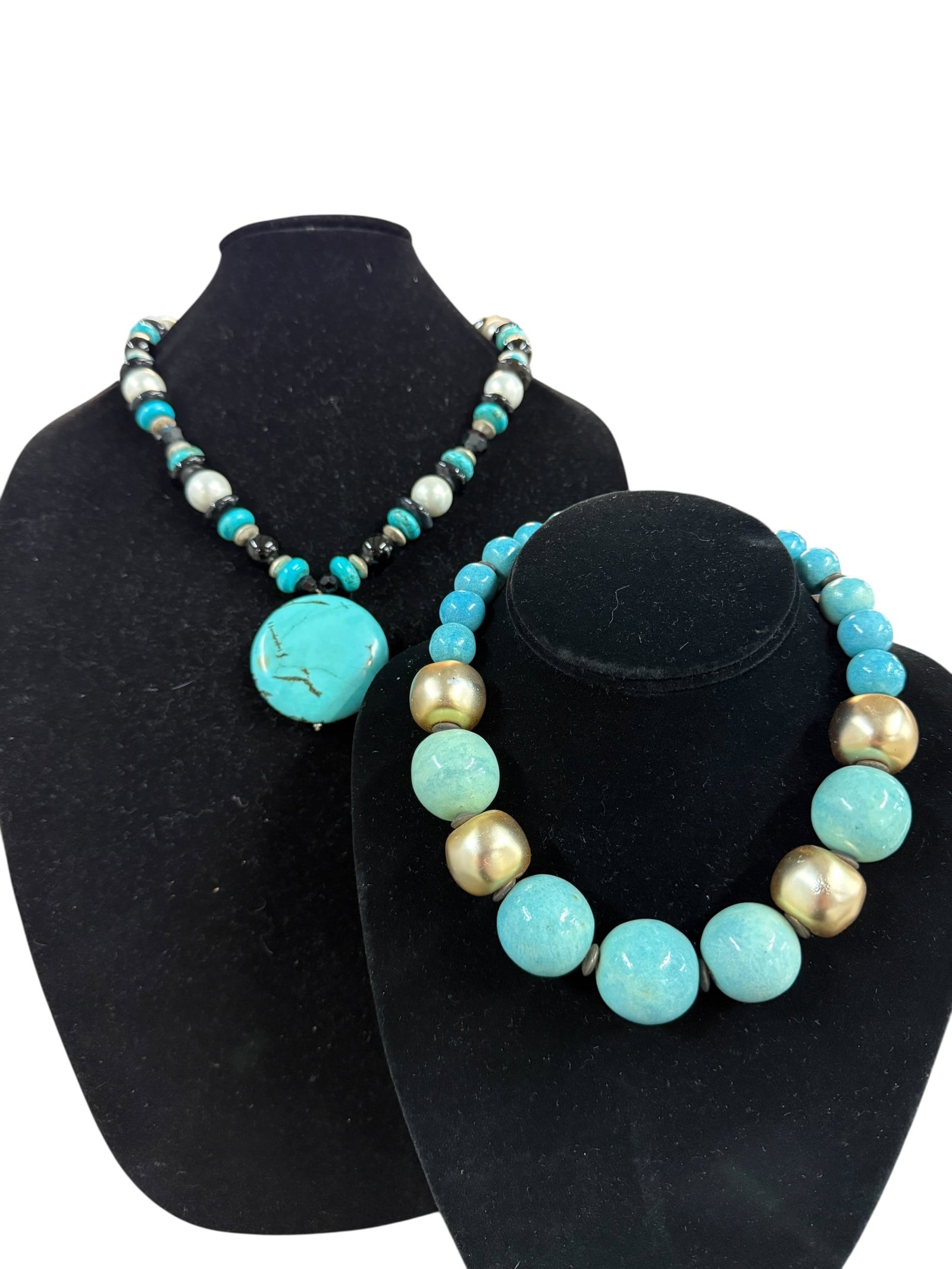 Pair of Chunky Necklaces (1 of 9)