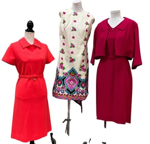 Trio of Vintage Dresses