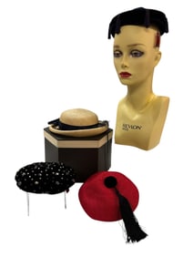 Trio of Vintage Hats