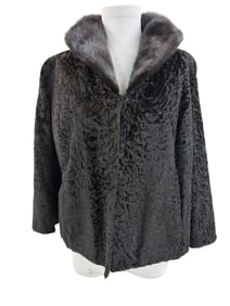 Swakara/Persian Lamb Fur Coat
