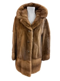 Vintage Mink Fur Coat