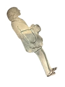 Antique Figural Bookmark-Dickens