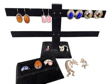 Collection of Sterling Jewelry