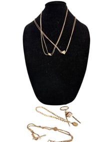 Collection of Antique Gold Filled Jewelry