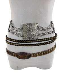 Trio of VIntage Belts